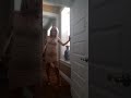 Crazy Carol Sings Forever By KISS In Nude Slip Dress And Heels