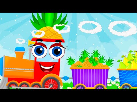 Jedzie Pociąg Ananas – Piosenki dla Dzieci – DZIECIĘCE HITY – Z Miłości do Dzieci