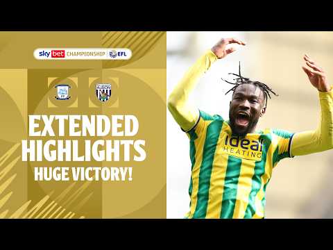 FC Preston North End 0-2 FC WBA West Bromwich Albion
