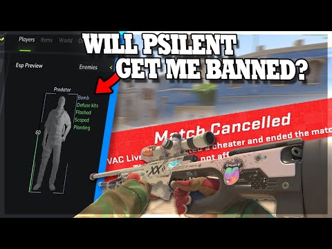 Will pSilent get me BANNED? - VAC LIVE? | PRED.SYSTEMS