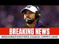 Washington fires suspended coach Jimmy Lake after altercation with player | CBS Sports HQ