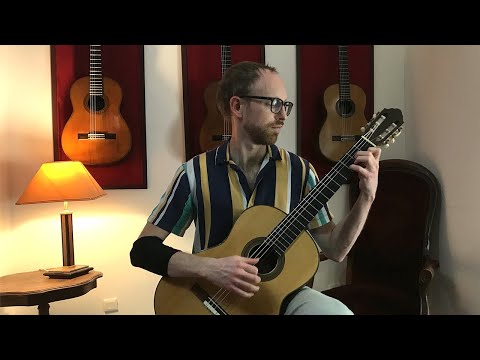 Florian Larousse plays Study No.12 Op.31 by Fernando Sor (guitar : Dominique Field 1990)