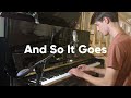 And So It Goes