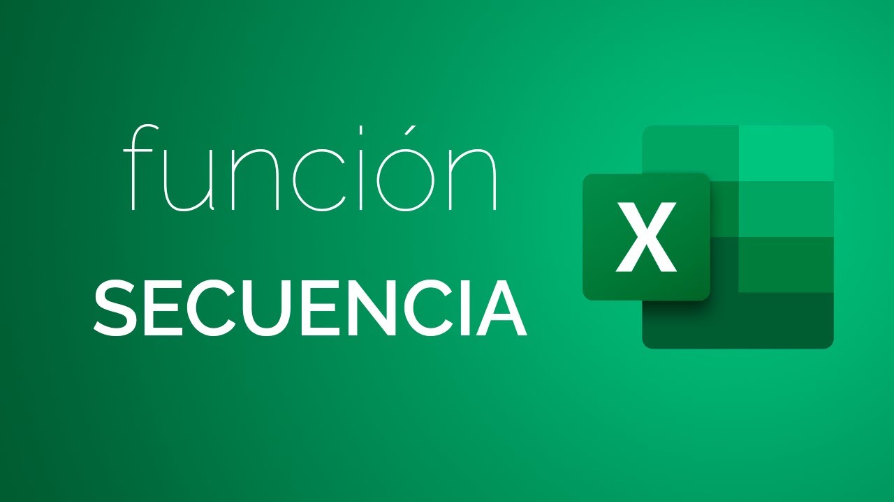 Función SECUENCIA de Excel