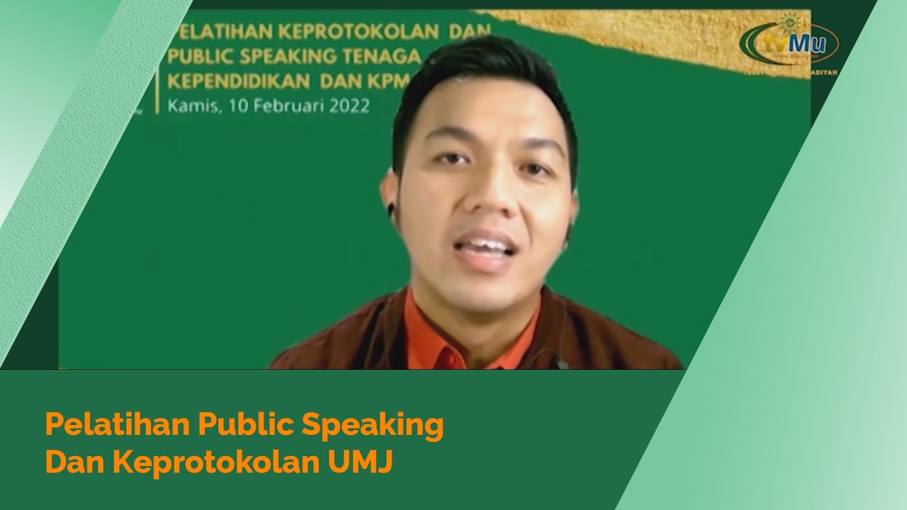 Ratusan Mahasiswa UMJ Dapat Pelatihan Keprotokolan dan 'Public Speaking'