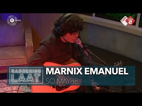 Marnix Emanuel - 'So Maybe' live bij Rabbering Laat
