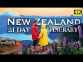 21 Day New Zealand Travel Itinerary Best Of North South Islands