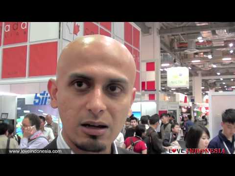 Love Indonesia Application Featured in the BlackBerry Booth at CommunicAsia 2011 (HD)