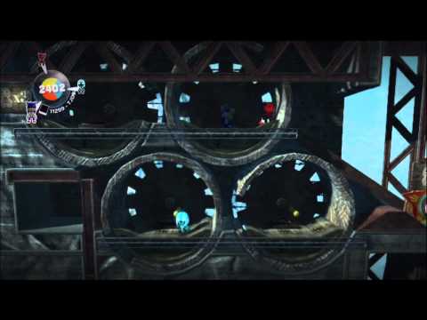 LittleBIGPlanet (720p HD) Walkthrough Part 84 - The Bunker - Revisited, Co-op & Collected All