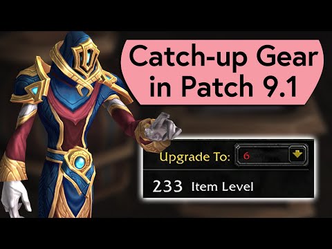 Catch-up Gear in Patch 9.1 and How to Upgrade it to 233