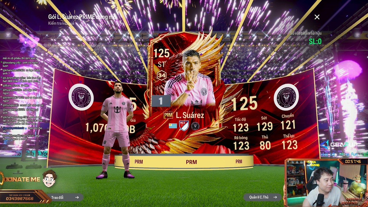 Vodka Quang Stream | Chuyển sò ngón ngòn ngon & x 20 vòng Phan ey zau