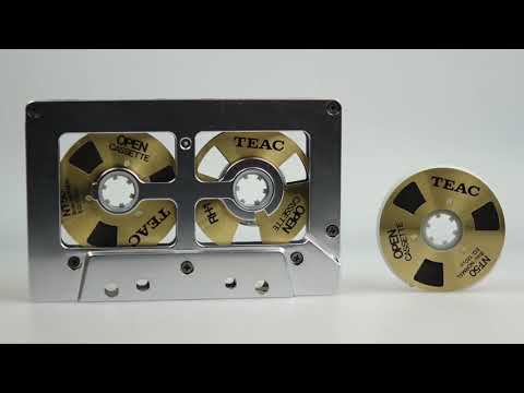 TEAC O'Casse Open Cassette - гибрид ленты с открытой бобиной и компакт-кассетой.
