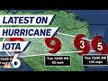 Hurricane Iota Nov 16 At 4 P M Update