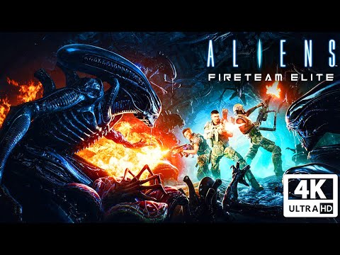 ALIENS: FIRETEAM ELITE All Cutscenes (Game Movie) 4K 60FPS Ultra HD