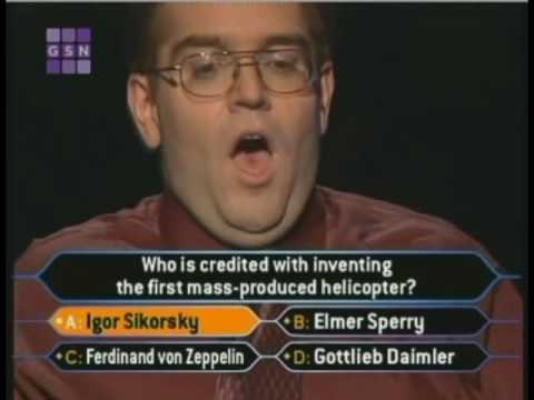 Kevin Olmstead's $2.18 Million Dollar Question - Who Wants to be a Millionaire [Classic Format]