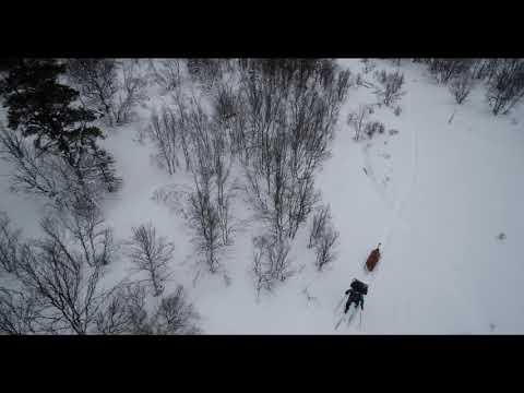 Ski tour in deep snow in Vuludalen, Sollia, South-west of Rondane, part 5 (of 7) day 4