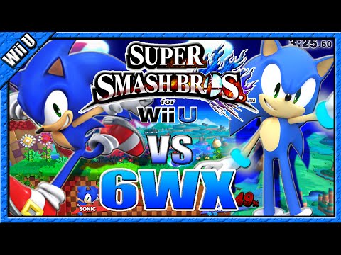 Super Smash Bros. Wii U: SuperGirlKels VS 6WX (Competitive Smash)