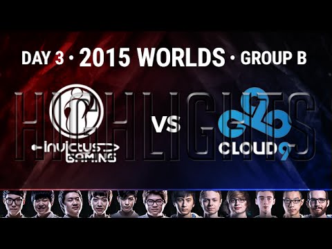Invictus Gaming vs Cloud 9 Highlights | 2015 LoL World Championship S5 - Group B D3G5 | IG vs C9