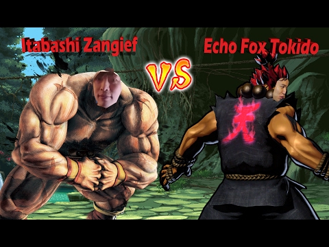 Street Fighter V Ranked- Itabashi Zangief (Zangief) Vs Echo Fox Tokido (Akuma)
