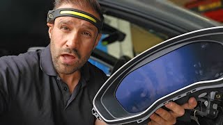 !! SOLVED !! Audi A4/A5 B9 Digital Dash Instrument custer Removal