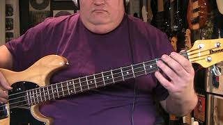The Powder Blues Band Rockhopper Bass Cover with Notes & Tab
