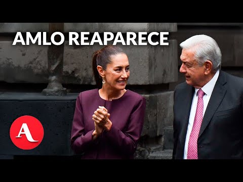 Esto fue lo que dijo Sheinbaum sobre la reaparición de AMLO