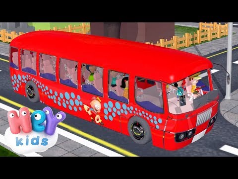 Koła Autobusu Krecą Się - Piosenka po polsku | HeyKids