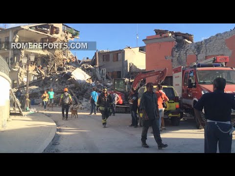 El Papa envía un equipo de rescate a Amatrice tras el terremoto