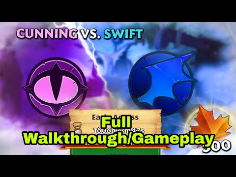 CUNNING VS SWIFT Full Gameplay/Walkthrough - New Gauntlet Event - Dragons:Rise of Berk