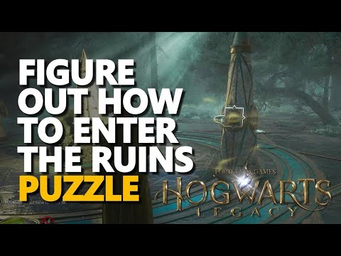 Figure out how to enter the ruins | Hogwarts Legacy PS5