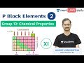 P Block Elements - L 2 | Group 13 | Chemical Properties | Unacademy NEET | Chemistry | Anoop Sir P Block Elements - L 2 | Group 13 | Chemical Properties | Unacademy NEET | Chemistry | Anoop Sir