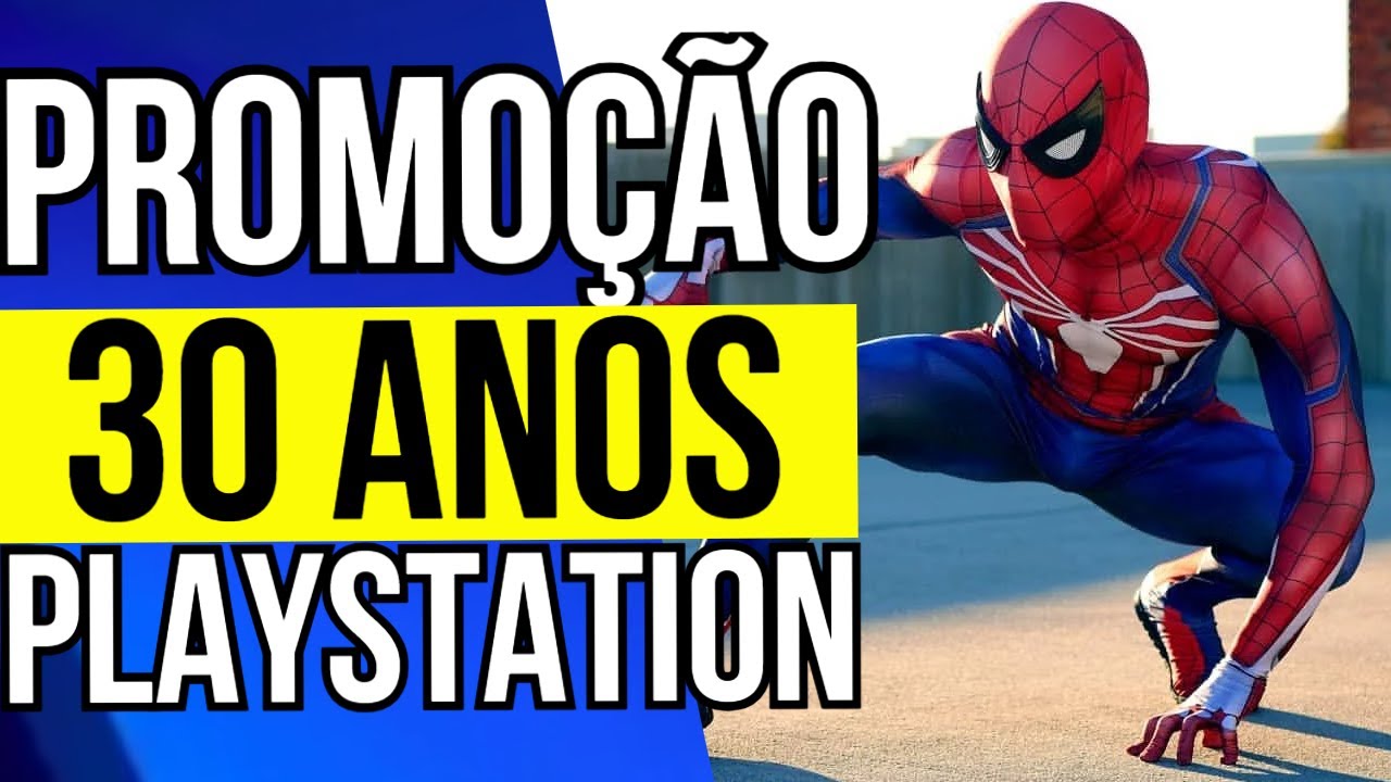 PROMOÇÃO 30 ANOS DE PLAYSTATION CHEGA A PS STORE !!!!