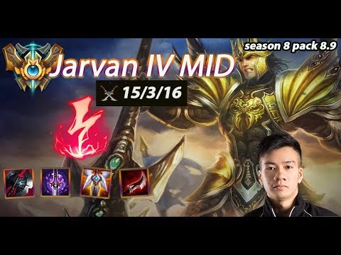 SHIPHTUR JARVAN IV MID vs VIKTOR - Vác luôn jarvan mid khắc chế viktor