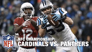 Luke Kuechly's Pick Six Seals Super Bowl Trip for Panthers! | Cardinals vs. Panthers | NFL