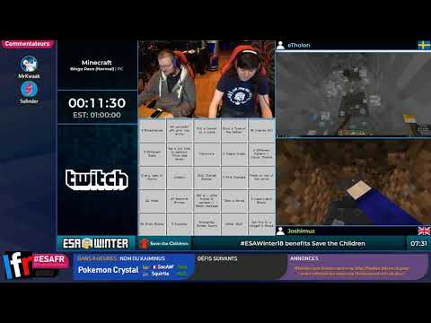 Minecraft en 1:02:44 (Bingo Race (Normal)) [ESAW2018]