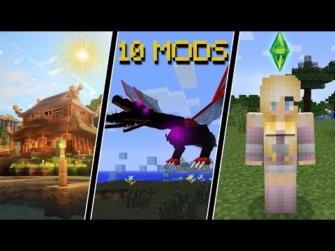 10 MODS EVERYONE NEEDS TO HAVE IN MINECRAFT!