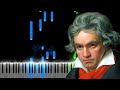 Beethoven - Symphony No.7 in A major op.92 - II, Allegretto Piano Tutorial