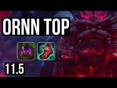 ORNN vs KALISTA (TOP) | 4/0/2, 1000+ games, 1.4M mastery | KR Diamond | v11.5