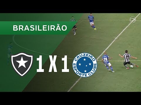 BOTAFOGO 1 X 1 CRUZEIRO - GOLS - 05/09 - BRASILEIRÃO 2018