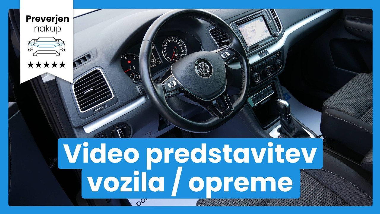 Volkswagen Sharan Comfortline 2.0 TDI