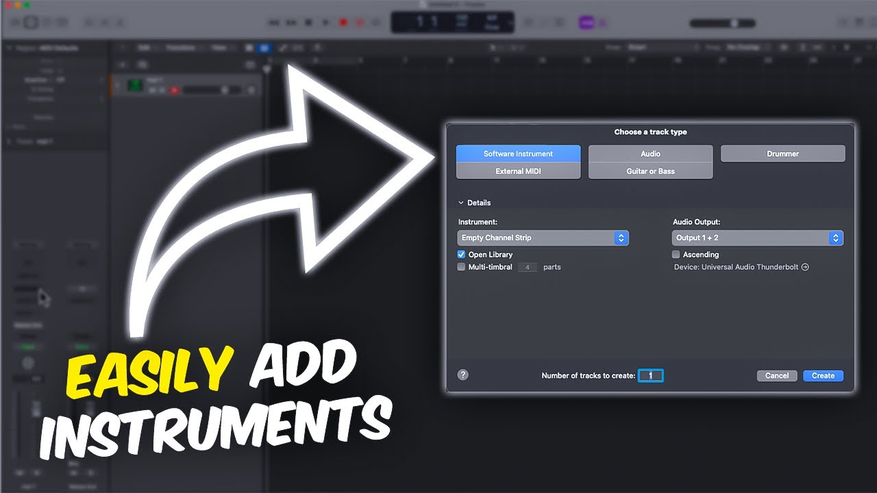 Logic Pro: How To Find Your Instruments (Beginner Tutorial)