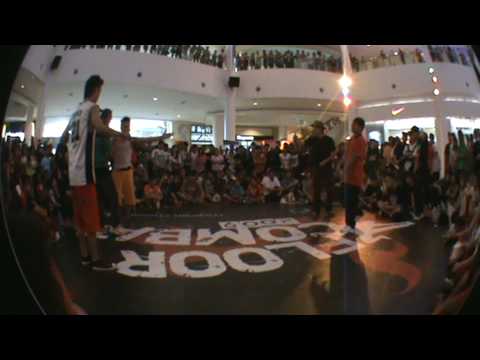 14  Floor Combat 2009 Bboy 3 vs 3 Battle - Day 2 Semi Final Force 136 vs Kfc