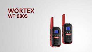 Walkie-talkie WORTEX WT 0805