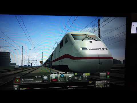 MongoTV_10462 - Del 20 - Køre TRAIN SIMULATOR 2.JULEDAG NAT Med ICE Tog i TYSKLAND