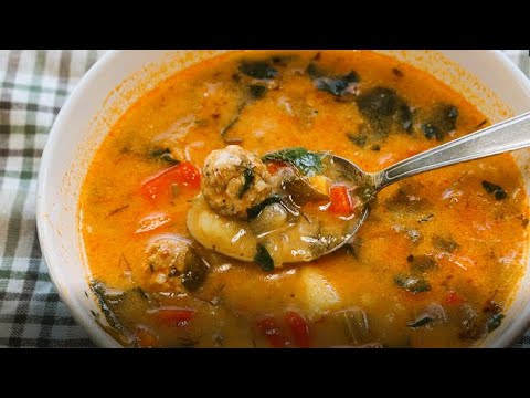 My mother taught me this recipe This soup is so delicious I can eat it every day!