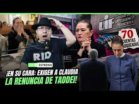CLAUDIA está FURIOSA: Le pidieron a Taddei la renuncia al INE…¡En su cara! - RIDTv Análisis Político