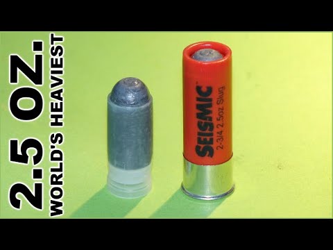 Quakemaker - 2.5 oz. OUTRAGIOUS 12ga Slug -  Tested!