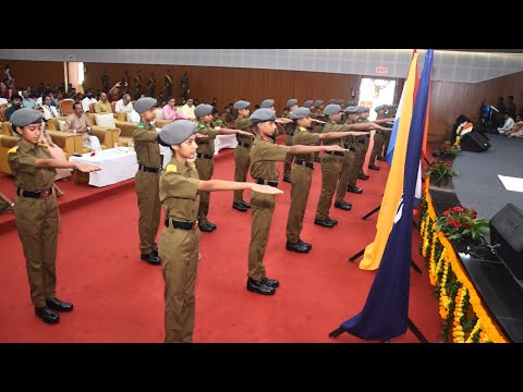 सैनिक स्कूल मंदसौर में हुआ भव्य वर्दी सेरेमनी का आयोजन