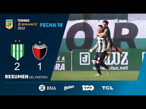 #TorneoBinance | Fecha 18 | resumen de Banfield - Colón