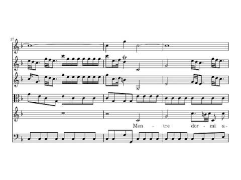 Vivaldi: Mentre dormi, Amor fomenti (L'Olimpiade) - Mingardo